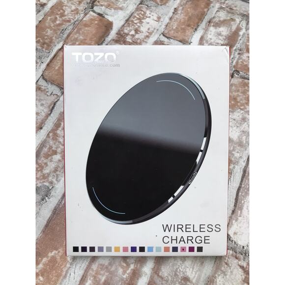TOZO W1 Wireless Charger Aluminum Fast Charging Pad with USB-C Cable Universal - Picture 1 of 4